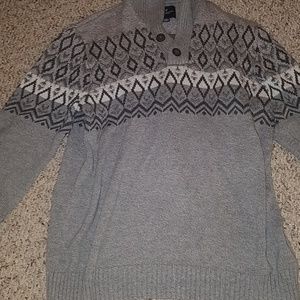 American Eagle gray sweater